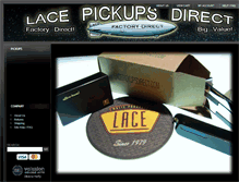 Tablet Screenshot of lacepickupsdirect.com